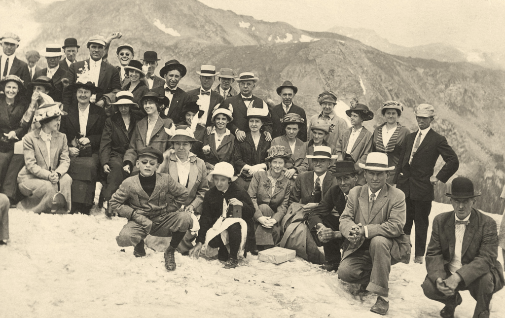 See Your Name In Print: Group Photo on Rollins Pass - Historic