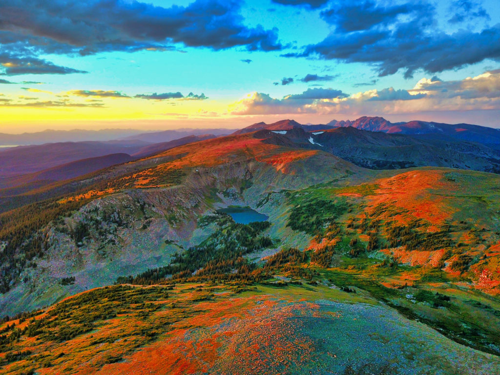 Rollins Pass from the top of Mount Epworth