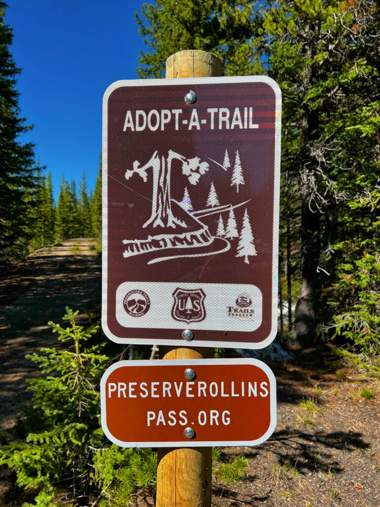 Adopt-A-Trail Preserve Rollins Pass